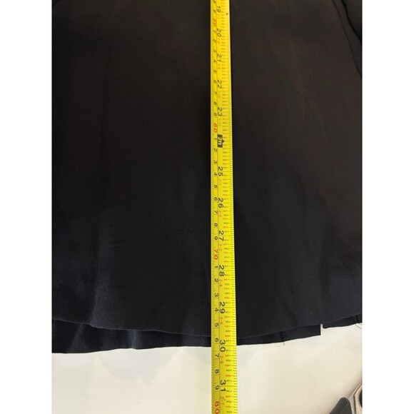 Betsey Johnson 90s USA Dress Sz M Fit Flare Black Punk Goth Emo Button Witchy - Picture 6 of 16